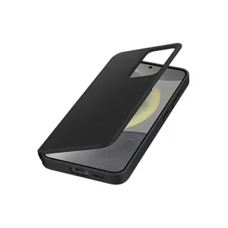 Samsung Flipové pouzdro Smart View S24 Black - Rozbalené Samsung Flipové pouzdro Smart View S24 Black - Rozbalené