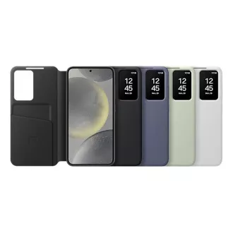 Samsung Flipové pouzdro Smart View S24 Black - Rozbalené Samsung Flipové pouzdro Smart View S24 Black - Rozbalené