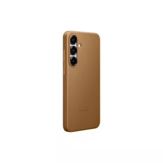 Samsung Ochranný kryt z veganské kůže pro Galaxy S25+ Brown Samsung Ochranný kryt z veganské kůže pro Galaxy S25+ Brown