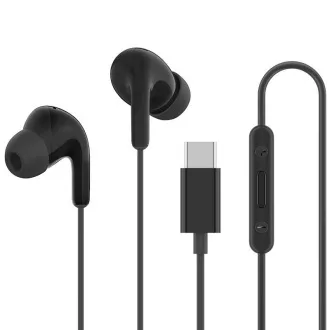 Xiaomi Type-C Earphones M2413E1/USB-C/Drát/Černá Xiaomi Type-C Earphones M2413E1/USB-C/Drát/Černá