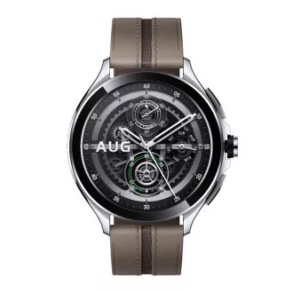Xiaomi Watch 2 Pro/46mm/Silver/Elegant Band/Brown Xiaomi Watch 2 Pro/46mm/Silver/Elegant Band/Brown
