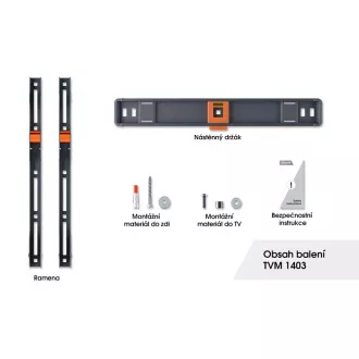 Vogel's TVM 1403, fixní TV držák pro obrazovky 32-77", 50 kg Vogel's TVM 1403, fixní TV držák pro obrazovky 32-77", 50 kg