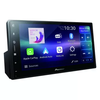 Pioneer SPH-DA77DAB autorádio 2DIN, 6,8" LCD, DAB+, CarPlay, Android Auto, Wi-Fi, Bluetooth Pioneer SPH-DA77DAB autorádio 2DIN, 6,8" LCD, DAB+, CarPlay, Android Auto, Wi-Fi, Bluetooth
