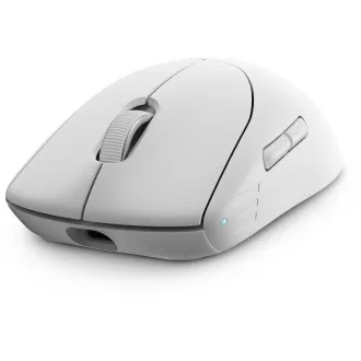 Dell Alienware Pro/Herní/Optická/Pro praváky/26 000 DPI/Drátová+bezdrátová/Bílá