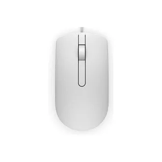 Dell MS116/Kancelářská/Optická/1 000 DPI/Drátová USB/Bílá Dell MS116/Kancelářská/Optická/1 000 DPI/Drátová USB/Bílá