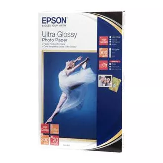 EPSON Ultra Glossy Photo Paper 10x15,300g(20listů) EPSON Ultra Glossy Photo Paper 10x15,300g(20listů)