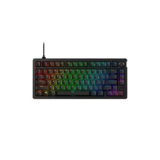 HP HyperX 75 Alloy Rise/Drátová USB/US layout/Černá HP HyperX 75 Alloy Rise/Drátová USB/US layout/Černá