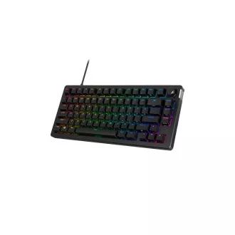 HP HyperX 75 Alloy Rise/Drátová USB/US layout/Černá HP HyperX 75 Alloy Rise/Drátová USB/US layout/Černá