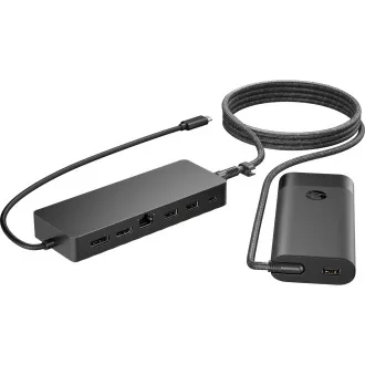 HP Univ. USB-C Hub and Laptop Charger Combo-EURO HP Univ. USB-C Hub and Laptop Charger Combo-EURO