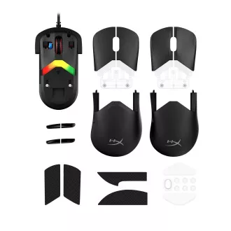 HyperX Pulsefire Saga/Herní/Optická/Pro praváky/26 000 DPI/Drátové USB-A/Černá HyperX Pulsefire Saga/Herní/Optická/Pro praváky/26 000 DPI/Drátové USB-A/Černá