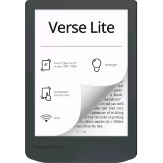 E-book POCKETBOOK 619 Verse Light, Midnight Grey, šedý E-book POCKETBOOK 619 Verse Light, Midnight Grey, šedý