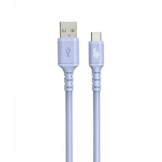 TB kabel USB-A - USB-C fialový 1m TB kabel USB-A - USB-C fialový 1m