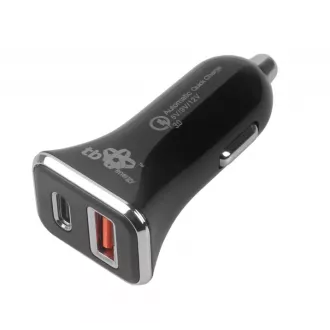 TB Touch nabíječka do auta, USB 3.0 + USB C TB Touch nabíječka do auta, USB 3.0 + USB C