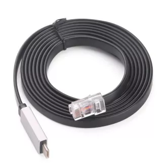 W-Star Redukce USBC/RJ45, 1,5m, console cable RS232, UC-RJ45RS232 W-Star Redukce USBC/RJ45, 1,5m, console cable RS232, UC-RJ45RS232