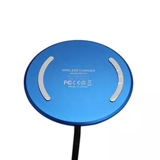 All New, Bezdrátová nabíječka, ultra tenká, pro telefon, modrá, 5/9V, 10W, ochrana proti přehřátí, Qi All New, Bezdrátová nabíječka, ultra tenká, pro telefon, modrá, 5/9V, 10W, ochrana proti přehřátí, Qi
