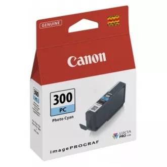 Canon PFI-300 (4197C001) - cartridge, photo cyan (foto azurová) Canon PFI-300 (4197C001) - cartridge, photo cyan (foto azurová)