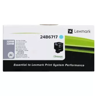 Lexmark 24B6717 - toner, cyan (azurový) Lexmark 24B6717 - toner, cyan (azurový)
