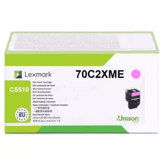 Lexmark 70C2XME - toner, magenta (purpurový) Lexmark 70C2XME - toner, magenta (purpurový)