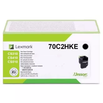 Lexmark 70C2HKE - toner, black (černý) Lexmark 70C2HKE - toner, black (černý)
