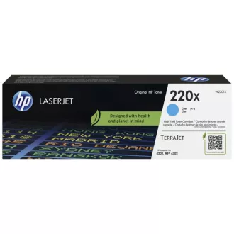 HP 220X (W2201X) - toner, cyan (azurový) HP 220X (W2201X) - toner, cyan (azurový)
