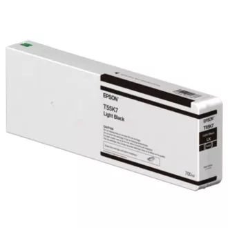Epson C13T55K700 - cartridge, light black (světle černá) Epson C13T55K700 - cartridge, light black (světle černá)