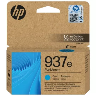 HP 937e (4S6W6NE) - cartridge, cyan (azurová) HP 937e (4S6W6NE) - cartridge, cyan (azurová)