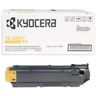 Kyocera TK-5380Y + TK5380Y (TK-5380Y) - toner, yellow (žlutý) Kyocera TK-5380Y + TK5380Y (TK-5380Y) - toner, yellow (žlutý)