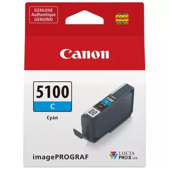 Canon PFI-5100 (6953C001) - cartridge, cyan (azurová) Canon PFI-5100 (6953C001) - cartridge, cyan (azurová)