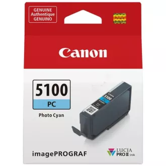 Canon PFI-5100 (6956C001) - cartridge, photo cyan (foto azurová) Canon PFI-5100 (6956C001) - cartridge, photo cyan (foto azurová)