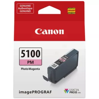 Canon PFI-5100 (6957C001) - cartridge, photo magenta (foto purpurová) Canon PFI-5100 (6957C001) - cartridge, photo magenta (foto purpurová)
