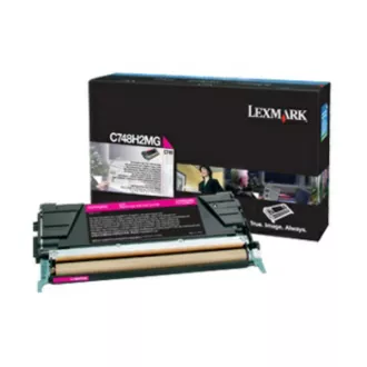 Lexmark C748H2MG - toner, magenta (purpurový) Lexmark C748H2MG - toner, magenta (purpurový)