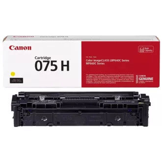 Canon 075H (6366C002) - toner, yellow (žlutý) Canon 075H (6366C002) - toner, yellow (žlutý)
