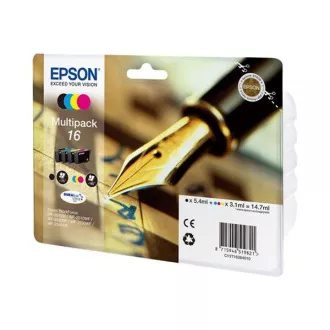 Epson T1626 (C13T16264022) - cartridge, black + color (černá + barevná) Epson T1626 (C13T16264022) - cartridge, black + color (černá + barevná)