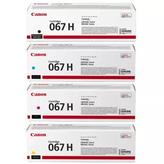 Canon 067H (5106C002, 5105C002, 5104C002, 5103C002) - toner, black + color (černý + barevný)