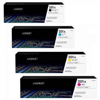 HP 201A (CF400-3A) - toner, black + color (černý + barevný) HP 201A (CF400-3A) - toner, black + color (černý + barevný)