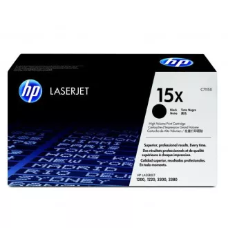 HP 15X (C7115X) - toner, black (černý) HP 15X (C7115X) - toner, black (černý)