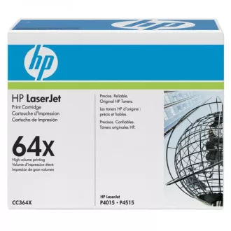 HP 64X (CC364X) - toner, black (černý) HP 64X (CC364X) - toner, black (černý)