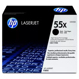 HP 55X (CE255X) - toner, black (černý) HP 55X (CE255X) - toner, black (černý)