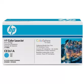 HP 648A (CE261A) - toner, cyan (azurový) HP 648A (CE261A) - toner, cyan (azurový)