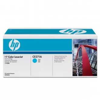 HP 650A (CE271A) - toner, cyan (azurový) HP 650A (CE271A) - toner, cyan (azurový)