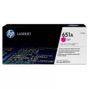 HP 651A (CE343A) - toner, magenta (purpurový)