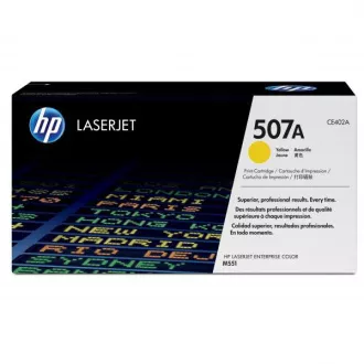 HP 507A (CE402A) - toner, yellow (žlutý)