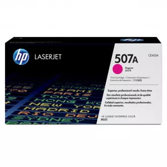 HP 507A (CE403A) - toner, magenta (purpurový) HP 507A (CE403A) - toner, magenta (purpurový)