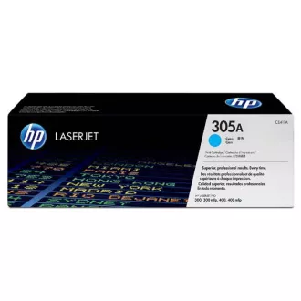 HP 305A (CE411A) - toner, cyan (azurový) HP 305A (CE411A) - toner, cyan (azurový)