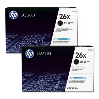 HP 26X (CF226XD) - toner, black (černý) HP 26X (CF226XD) - toner, black (černý)