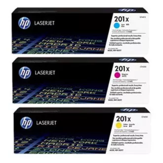HP 201X (CF253XM) - toner, color (barevný) 3ks HP 201X (CF253XM) - toner, color (barevný) 3ks