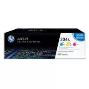 HP 304A (CF372AM) - toner, color (barevný) 3ks