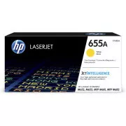 HP 655A (CF452A) - toner, yellow (žlutý)