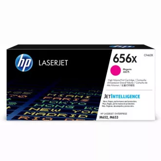 HP 656X (CF463X) - toner, magenta (purpurový) HP 656X (CF463X) - toner, magenta (purpurový)