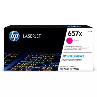 HP 657X (CF473X) - toner, magenta (purpurový) HP 657X (CF473X) - toner, magenta (purpurový)